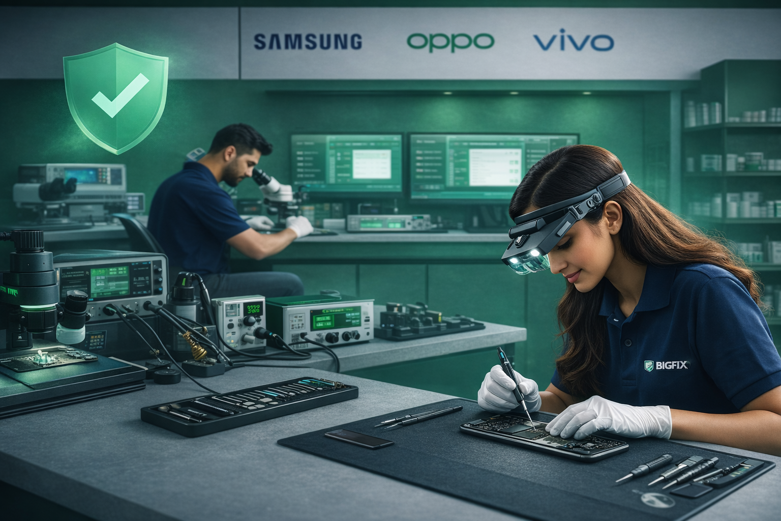 Bigfix ASP authorized service center delivering brand-certified repairs